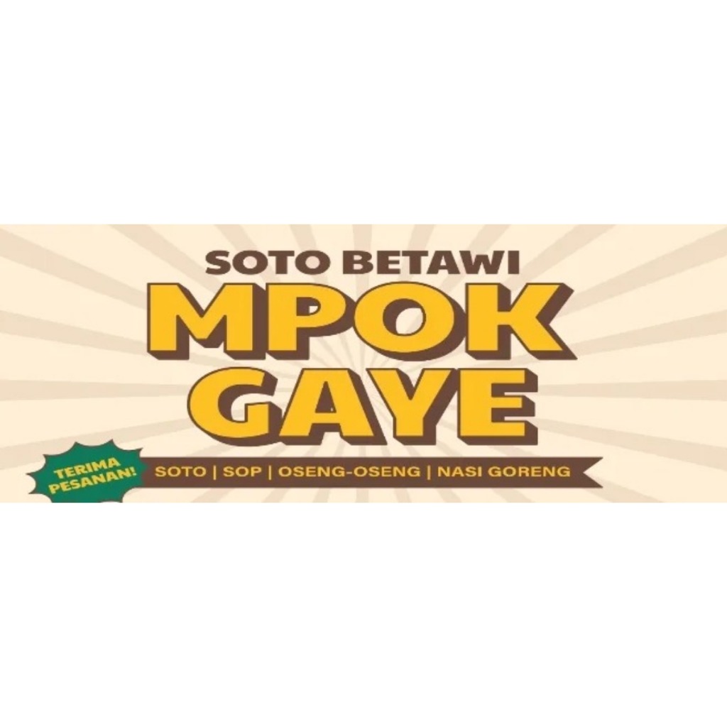 SOTO BETAWI MPOK GAYE